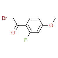 2-BROMO-1-(2-FLUORO-4-METHOXYPHENYL)ETHANONE