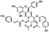 3",4"-Di-O-acetyl-2",6"-di-O-p-coumaroylastragalin