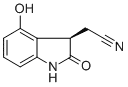2-(4-Hydroxy-2-oxoindolin-3-yl)acetonitrile