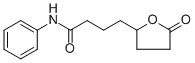 4-(5-Oxotetrahydrofuran-2-yl)-N-phenylbutanamide