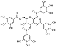 1,2,3,6-Tetra-O-galloyl-β-D-glucose