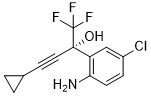 1-(2-Amino-5-chlorophenyl)-1-(trifluoromethyl)-3-cyclopropyl-2-propyn-1-ol