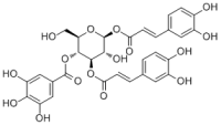 1,3-Di-O-caffeoyl-4-O-galloyl-β-D-glucopyranose