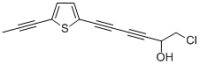 1-Chloro-6-(5-(prop-1-ynyl)thiophen-2-yl)hexa-3,5-diyn-2-ol