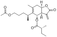 1-O-Acetyl-6α-O-(2-methylbutyryl)britannilactone