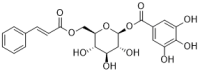 1-O-galloyl-6-O-cinnamoylglucose