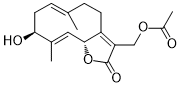 13-Acetoxy-3β-hydroxygermacra-1(10)E,4E,7(11)-trien-12,6α-olide