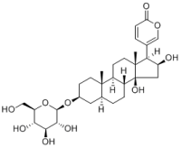 14β,16β-Dihydroxy-3β-(β-D-glucopyranosyloxy)-5α-bufa-20,22-dienolide