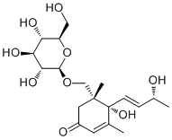 (1R,6R,9R)-6,9,11-Trihydroxy-4,7-megastigmadien-3-one 11-O-glucoside