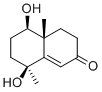 1β,4β-Dihydroxy-11,12,13-trinoreudesm-5-en-7-one