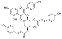 2",4"-Di-O-(E-p-coumaroyl)afzelin