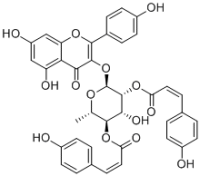 2",4"-Di-O-(Z-p-coumaroyl)afzelin