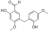 2-Hydroxy-5-(2-hydroxy-4-methoxybenzyl)-4-methoxybenzaldehyde