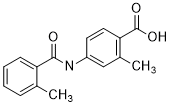 2-Methyl-4-(2-methylbenzoylamino)benzoic acid