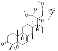 21,23:24,25-Diepoxy-21,23-dimethoxytirucall-7-en-3-one