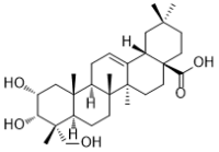 2α,3α,23-Trihydroxyolean-12-en-28-oic acid
