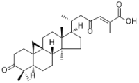 3,23-Dioxocycloart-24-en-26-oic acid