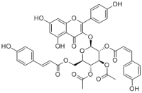 3",4"-Di-O-acetyl-2",6"-di-O-p-coumaroylastragalin
