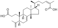 3,4-Secotirucalla-4(28),7,24-triene-3,26-dioic acid