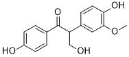 3-Hydroxy-2-(4-hydroxy-3-methoxyphenyl)-1-(4-hydroxyphenyl)propan-1-one