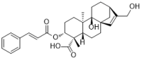 3α-Cinnamoyloxy-9β,17-dihydroxy-ent-kaur-15-en-19-oic acid