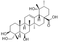 3β,6β,19α,23-Tetrahydroxyurs-12-en-28-oic acid