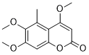 4,6,7-Trimethoxy-5-methylcoumarin