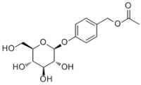 4-(Acetoxymethyl)phenyl glucoside