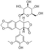 4'-Demethylpodophyllotoxin 7-O-glucoside