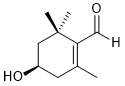 4-Hydroxy-2,6,6-trimethylcyclohex-1-ene-1-carbaldehyde