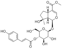 4'-O-trans-p-Coumaroylmussaenoside