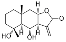 4α,6α-Dihydroxyeudesm-11(13)-en-12,8β-olide