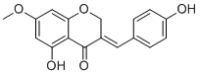 5-Hydroxy-7-methoxy-3-(4-hydroxybenzylidene)chroman-4-one