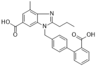 6-Des(1-methyl-2-benzimidazolyl)-6-carboxy telmisartan
