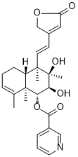 6-O-Nicotinoylbarbatin C