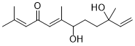 7,10-Dihydroxy-2,6,10-trimethyl-2,5,11-dodecatrien-4-one