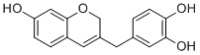 7,3',4'-Trihydroxy-3-benzyl-2H-chromene