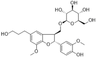 (7R,8S)-Dihydrodehydrodiconiferyl alcohol 9-O-glucoside