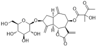 8β-(2-Hydroxy-2-methyl-3-oxobutyryloxy)glucozaluzanin C