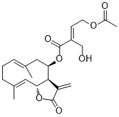 8β-(4-Acetoxy-5-hydroxytigloyloxy)costunolide