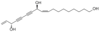 9,17-Octadecadiene-12,14-diyne-1,11,16-triol