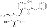 Benzyl 2-hydroxy-6-(β-glucosyloxy)benzoate