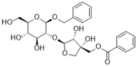Benzyl [5-O-benzoyl-β-D-apiofuranosyl(1→2)]-β-D-glucopyranoside
