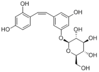 cis-Oxyresveratrol 3-O-glucoside