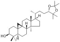Cycloartane-3β,24,25-triol 24,25-acetonide