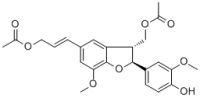 Dimeric coniferyl acetate