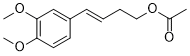 (E)-4-(3,4-Dimethoxyphenyl)but-3-en-1-yl acetate