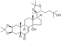 Ecdysterone 2,3:20,22-diacetonide