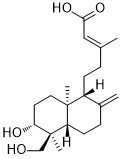 ent-3β,18-Dihydroxylabda-8(17),13E-dien-15-oic acid