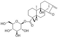 ent-9-Hydroxy-15-oxokaur-16-en-19-oic acid β-D-glucopyranosyl ester